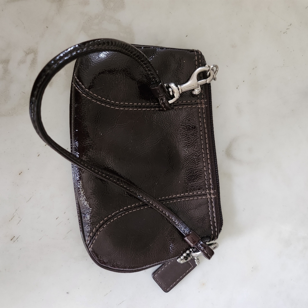 Coach small wristlet